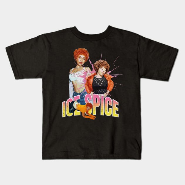 Ice Spice Kids T-Shirt by Resatuki